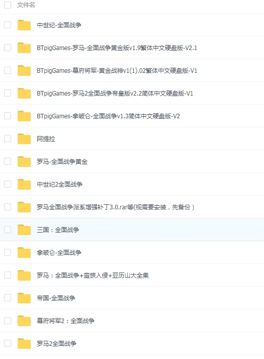 图片[2]-[392G]全面战争系列游戏合集汉化整合版下载-资源天地-资源学习天地