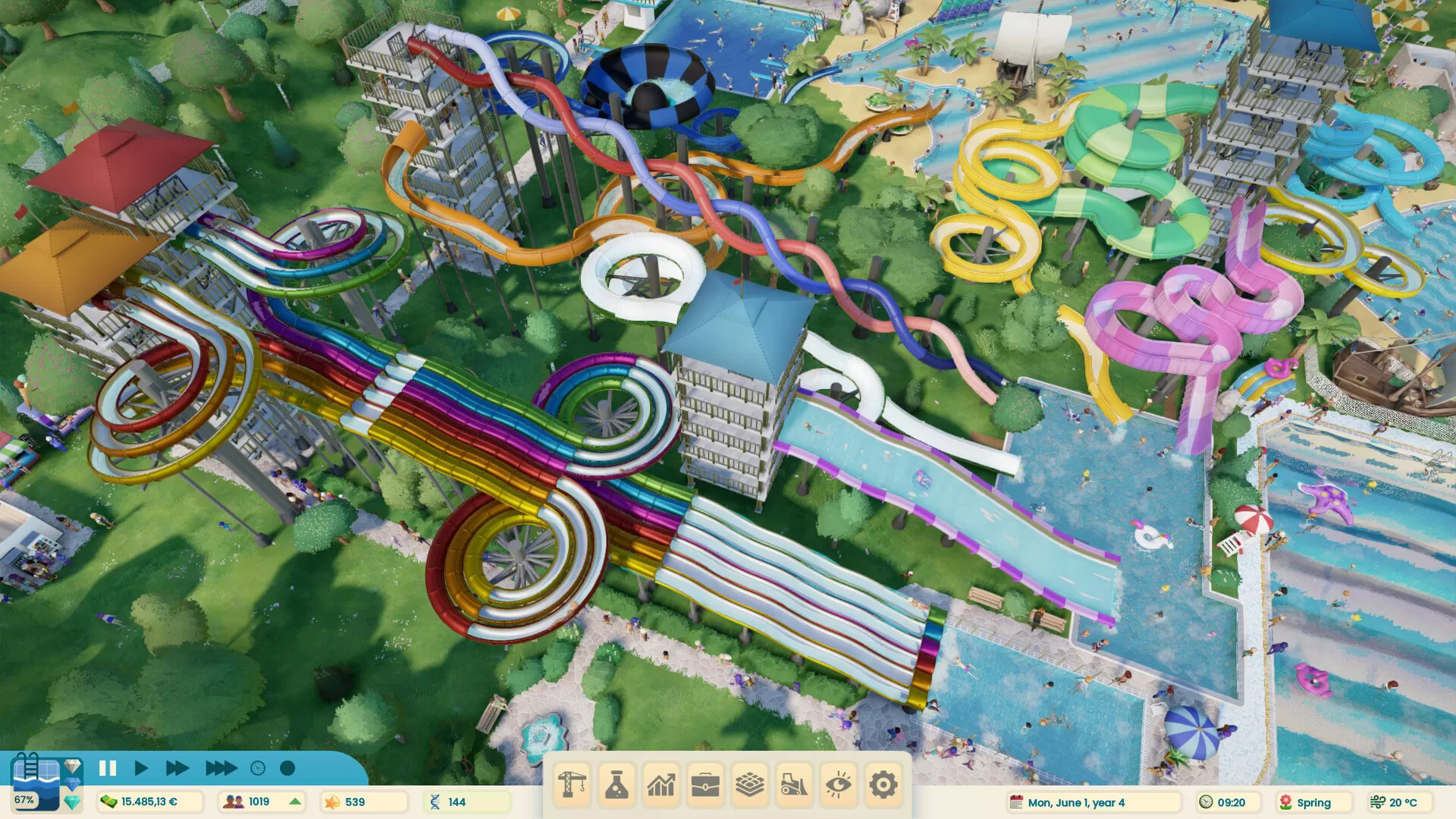 PC《水上乐园大亨(Aquapark Tycoon)》中文版下载-资源天地-资源学习天地