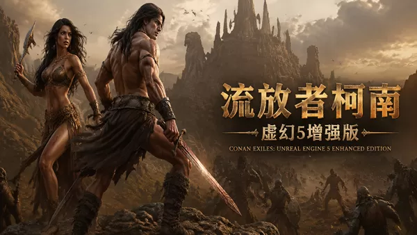 PC《流放者柯南 虚幻5增强版》豪华中文下载Build.24249753-孤狼战者-影逝战士预购特典全DLC-资源天地-资源学习天地